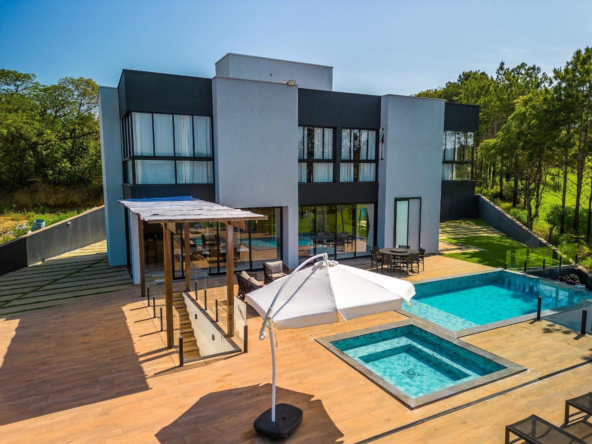 Pousada Com Piscina, Jacuzzi E Com Vista Em Capitolio - Casa Decore Zewnętrze zdjęcie
