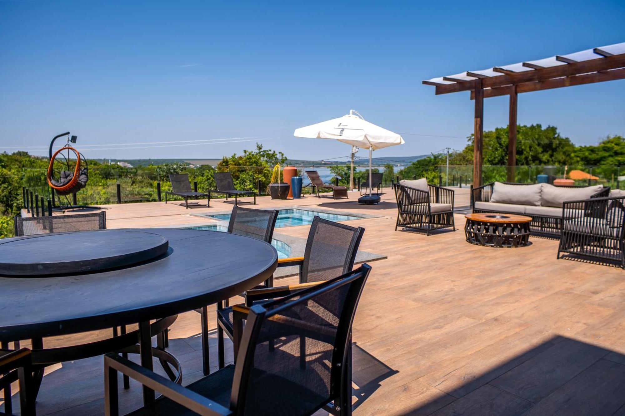 Pousada Com Piscina, Jacuzzi E Com Vista Em Capitolio - Casa Decore Zewnętrze zdjęcie